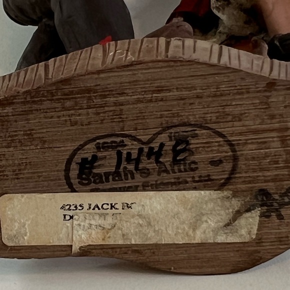 Sarah’s Attic Figurine Sally Booba and Jack Boy Saturday Night Roundup 1994 - Picture 14 of 16